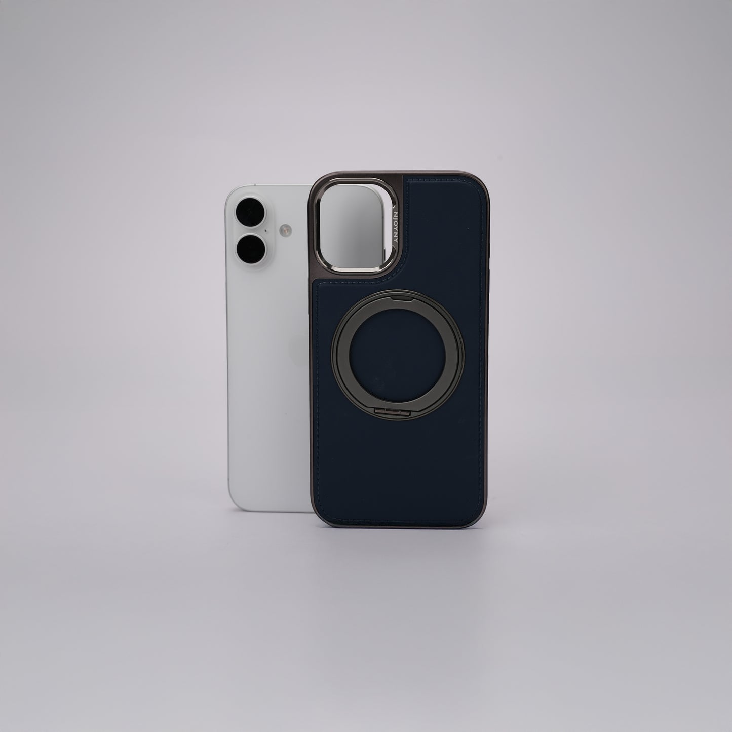 NJOYNY LEATHER 360 STAND CASE