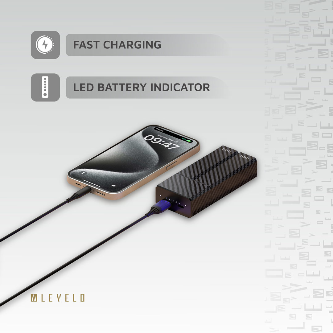 Levelo SwapCell Portable 2-in-1 Power Bank