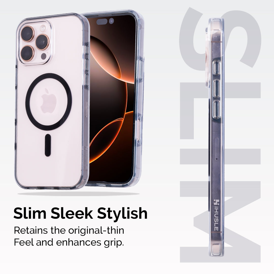 OG iHusle Combo = Premium Anti-Yellow Case + Camera Protector Lens + 2 Anti-Static HD Screen Protector