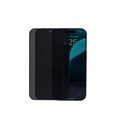 OG iHusle Combo = Premium Transparent Case + Camera Protector Lens + 2 Anti-Static HD Screen Protector/ Privacy Screen Guard