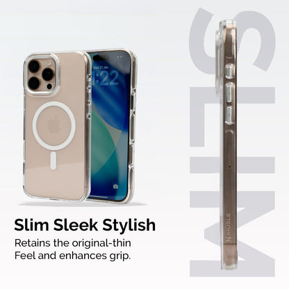OG iHusle Combo = Premium Transparent Case + Camera Protector Lens + 2 Anti-Static HD Screen Protector/ Privacy Screen Guard