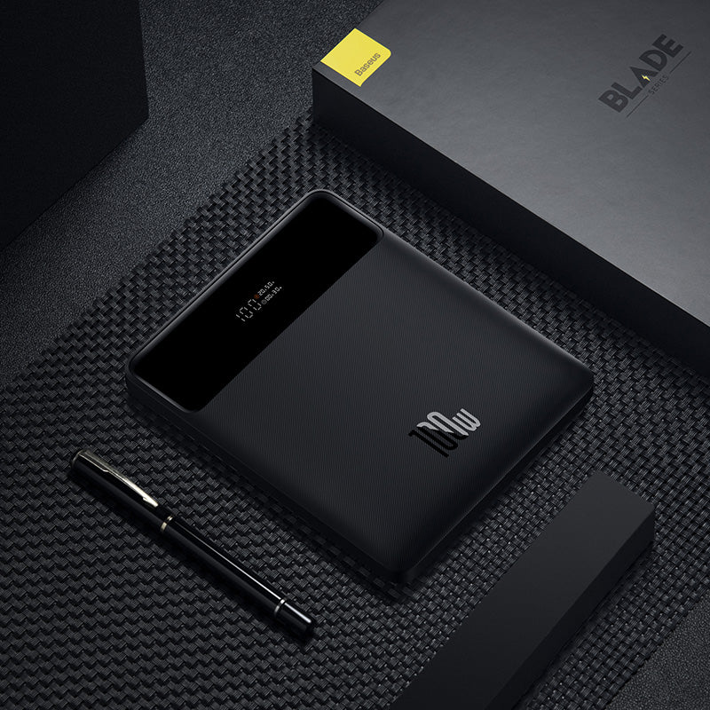 Baseus Blade Power Bank – 100W Ultra-Fast Charging with LED Display