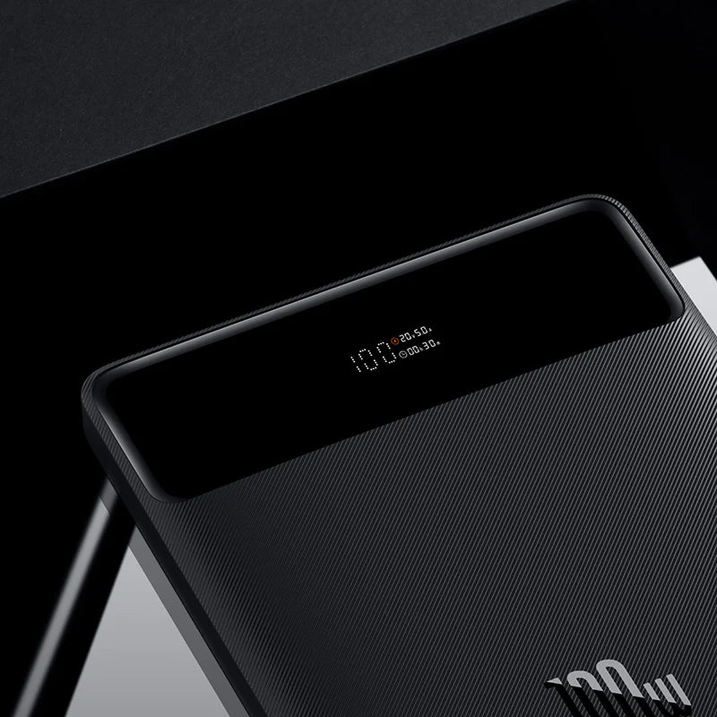 Baseus Blade Power Bank – 100W Ultra-Fast Charging with LED Display