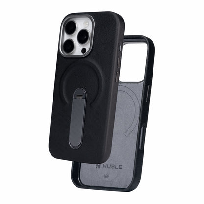 iHusle MagSafe Leather Stand Case