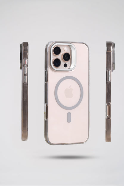 MAGSAFE TRANSPARENT CASE WITH CAMERA STAND - IPHONE 16 PROMAX