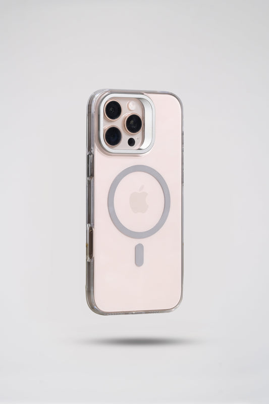 MAGSAFE TRANSPARENT CASE WITH CAMERA STAND - IPHONE 16 PROMAX