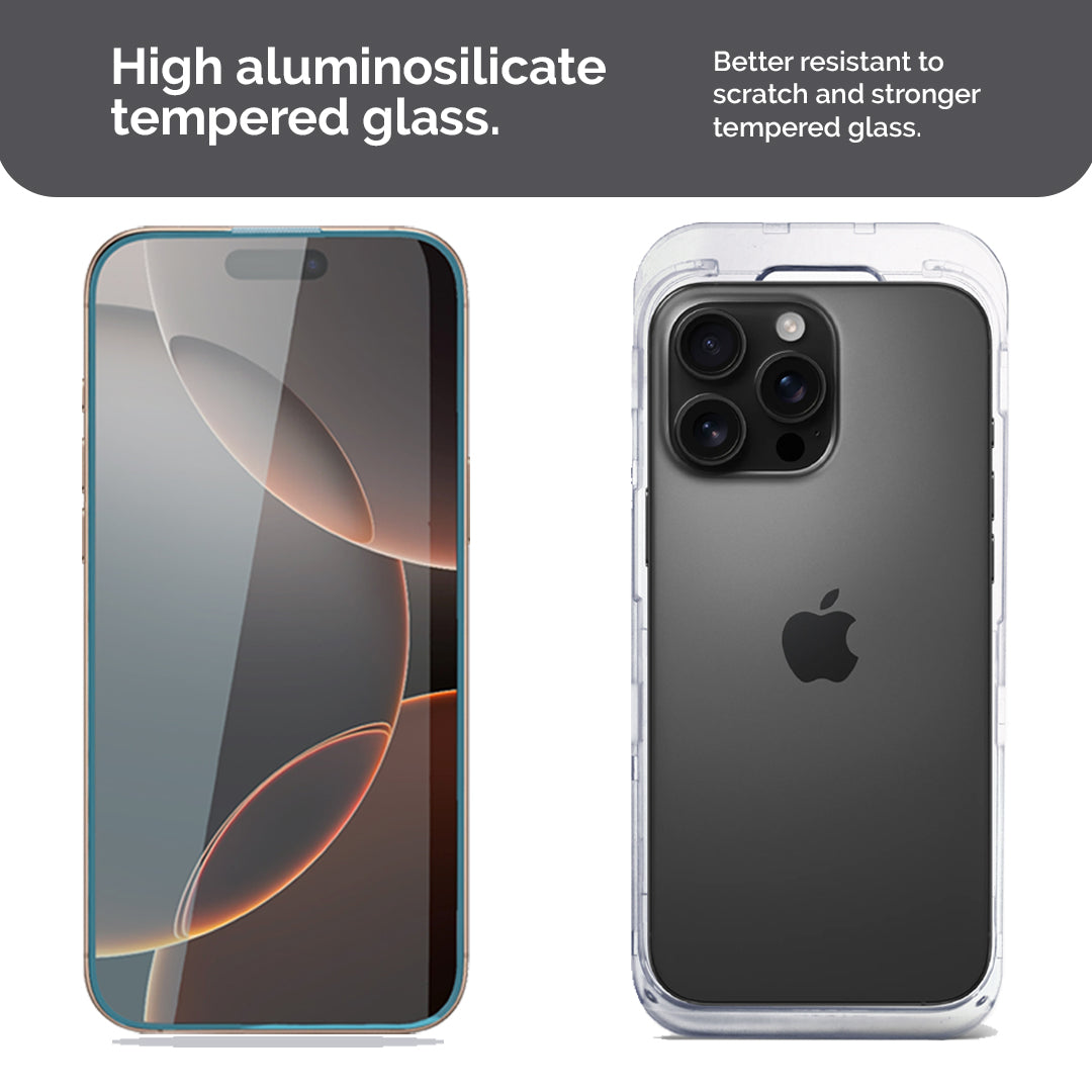 OG iHusle Combo = Premium Anti-Yellow Case + Camera Protector Lens + 2 Anti-Static HD Screen Protector