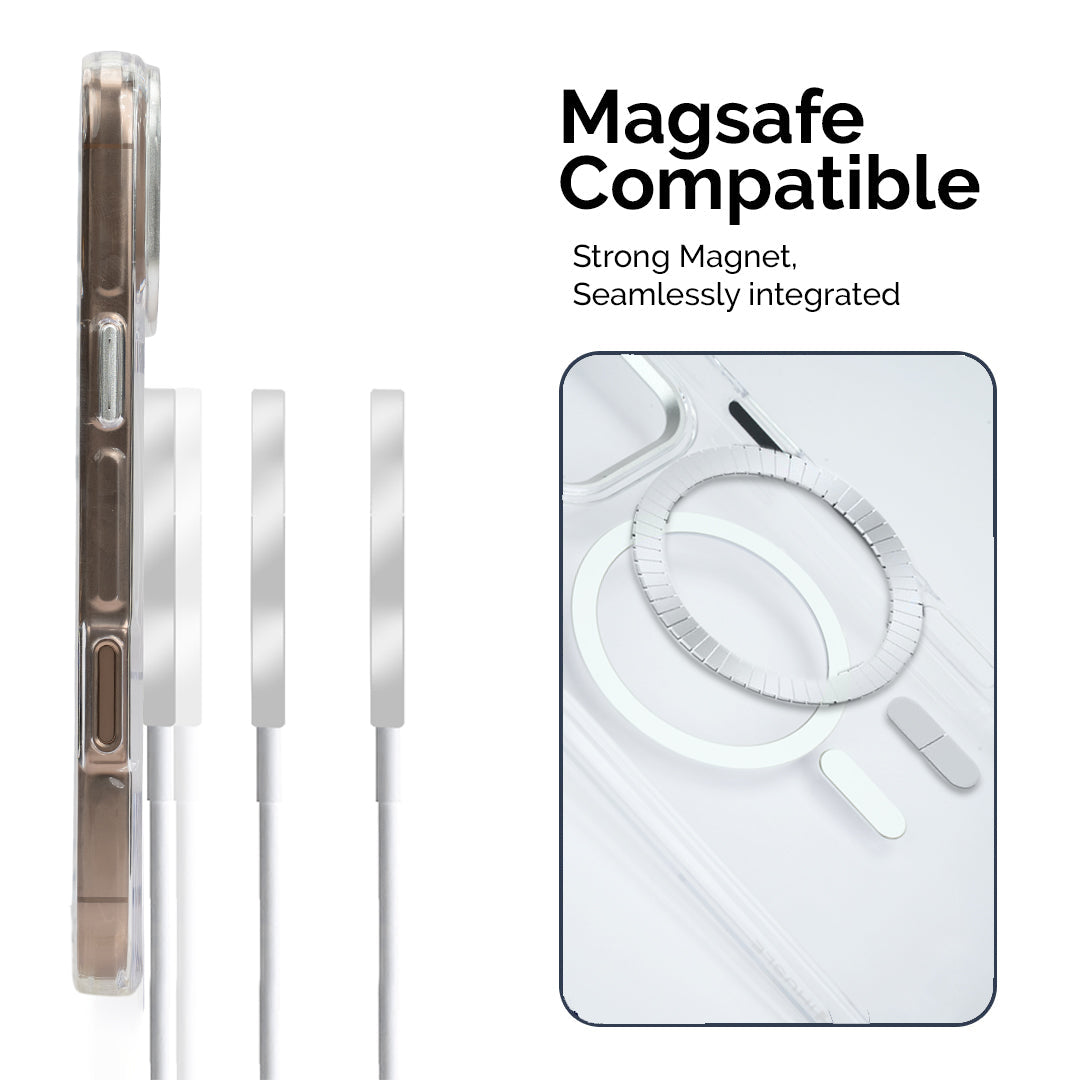 OG iHusle Combo = Premium Transparent Case + Camera Protector Lens + 2 Anti-Static HD Screen Protector/ Privacy Screen Guard