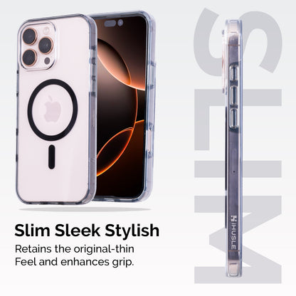 OG iHusle Combo = Premium Anti-Yellow Case + Camera Protector Lens + 2 Anti-Static HD Screen Protector
