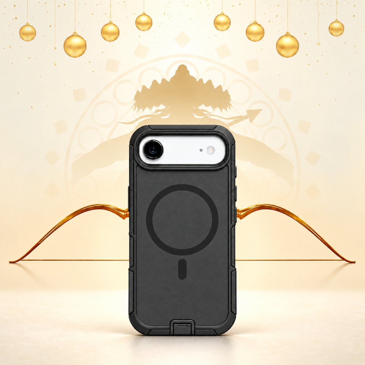 iPhone 17 Air - Monster Case - Black iHUSLE