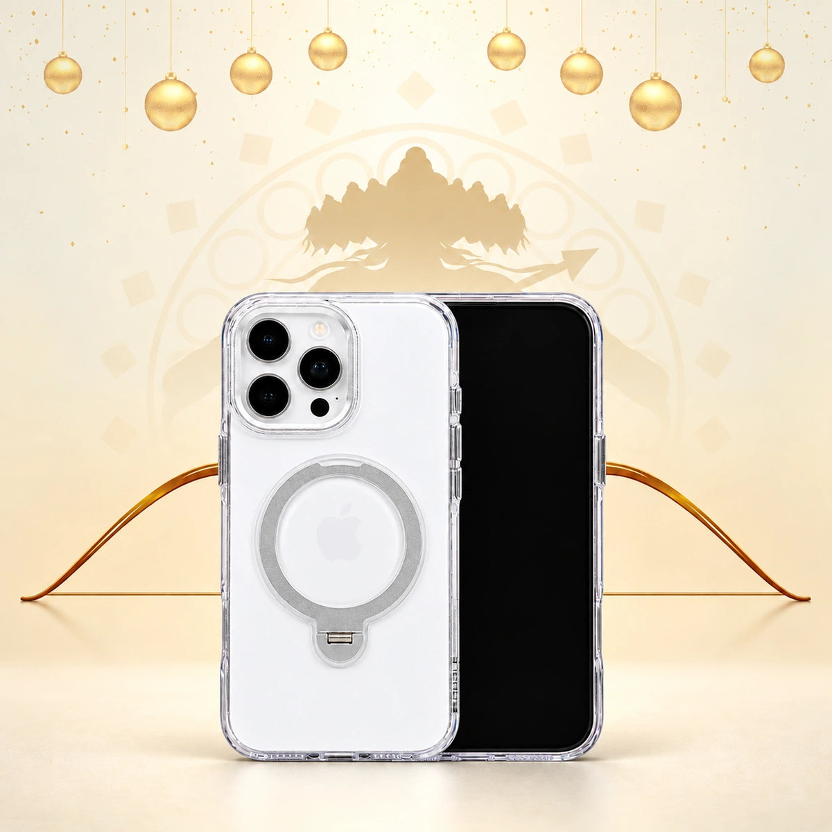 OG Version 3 Anti Yellow Case with Stand iHUSLE