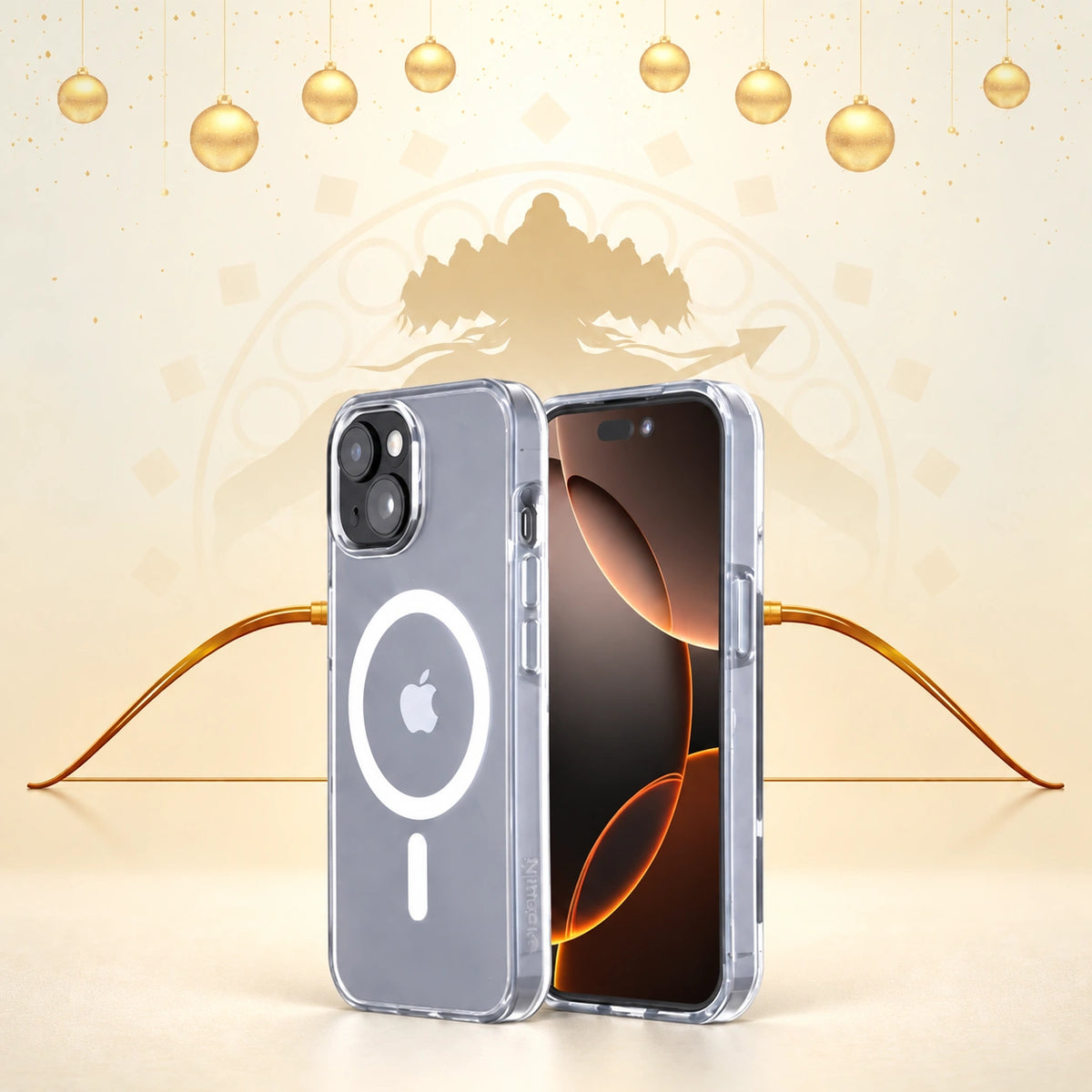 Hybrid Crystal Clear Case iHUSLE