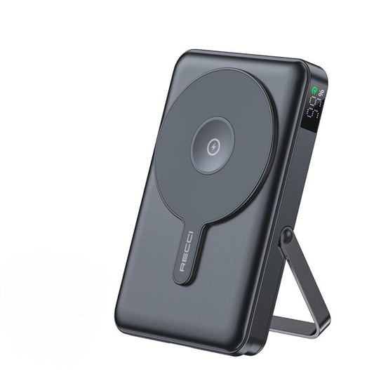 Recci 10000mAh Galaxy Magnetic Charging Power Bank With Holder (RPB-W27)