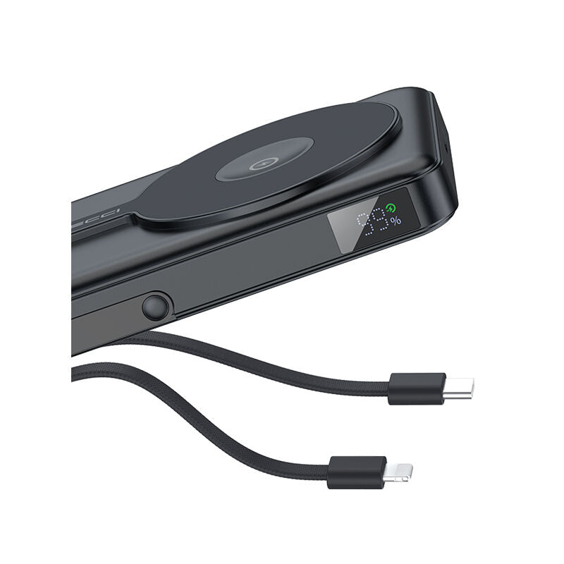 Recci 10000mAh Galaxy Magnetic Charging Power Bank With Holder (RPB-W27)