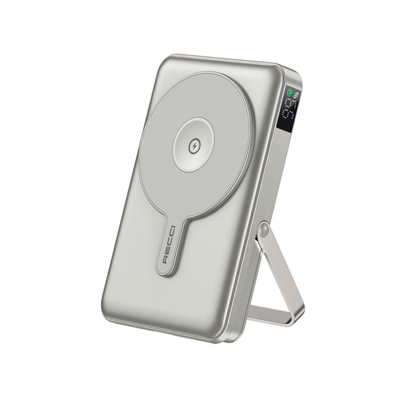 Recci 10000mAh Galaxy Magnetic Charging Power Bank With Holder (RPB-W27)